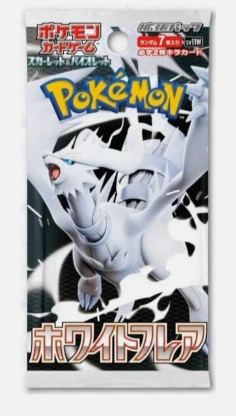 Pokemon Card Game White Flare Booster box 2025 New