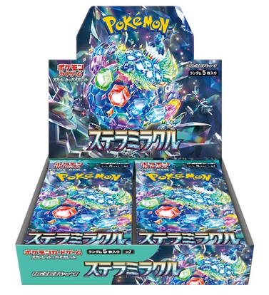 【Carton】Pokémon Card Game Scarlet & Violet Expansion Pack – Stellar Miracle (12 boxes)