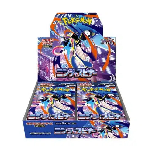 Pokemon Card Game Ninja Spinner Booster Box Japanese Shrink NEW