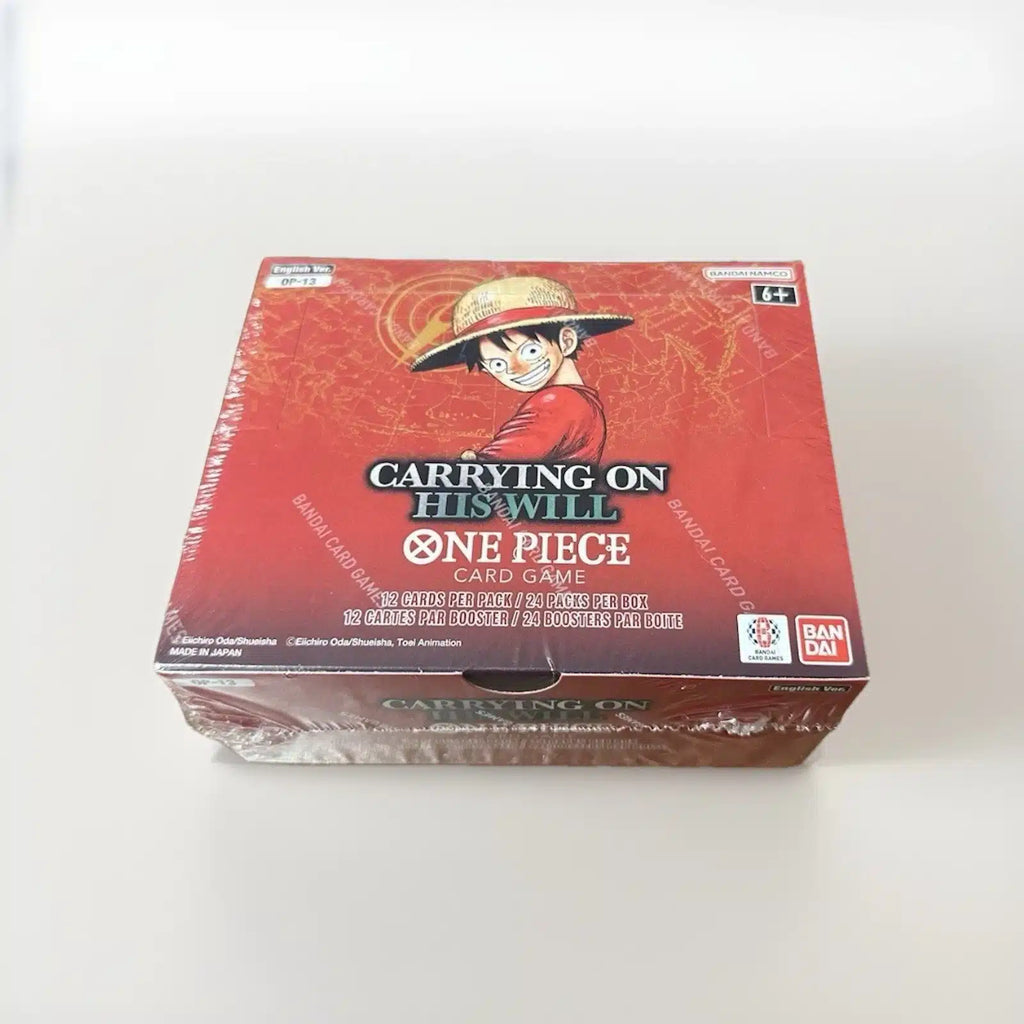 One Piece Card Game – OP-13 Carrying on His Will Booster Box (English, Sealed)